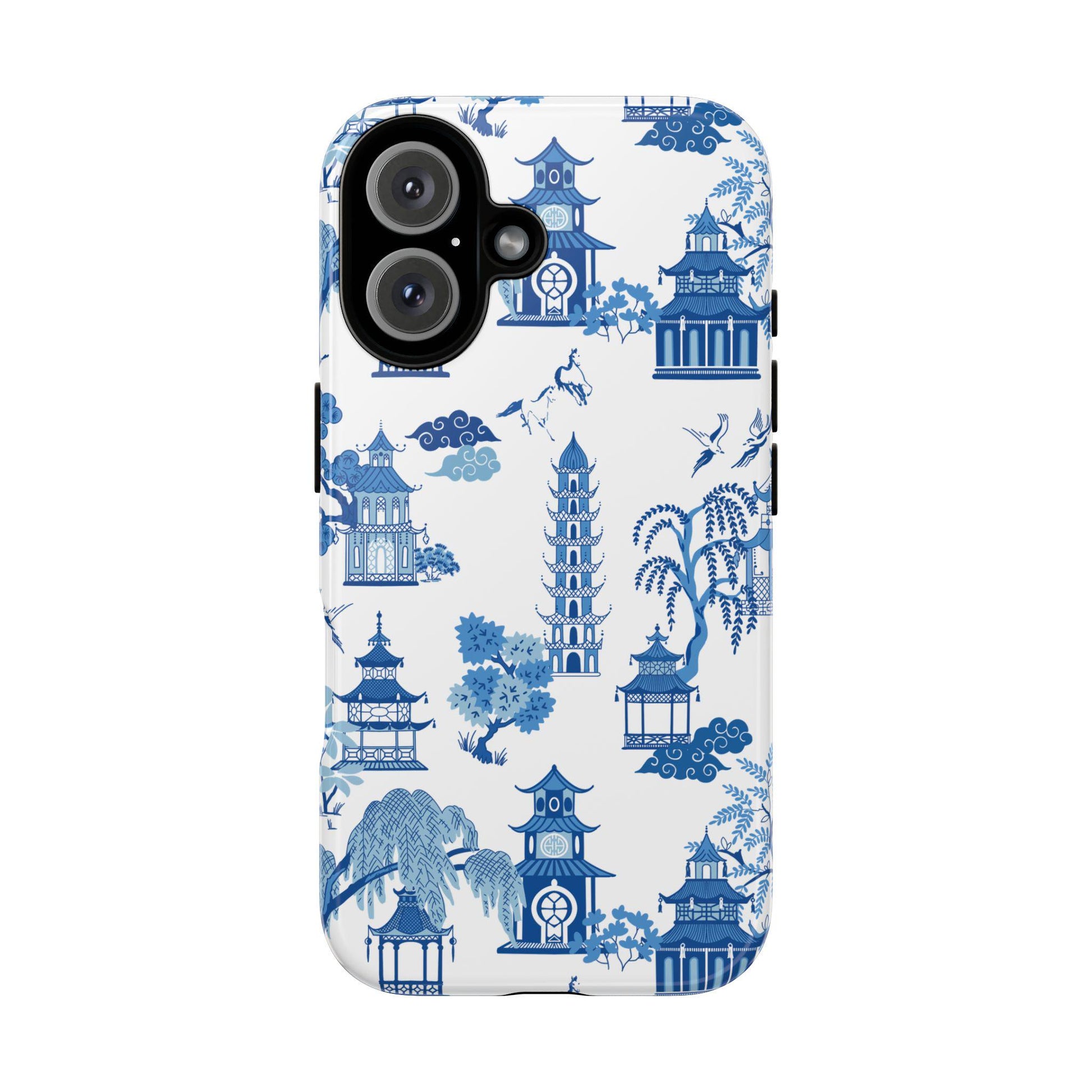 Classic Blue and White Chinoiserie Phone Case for iPhone