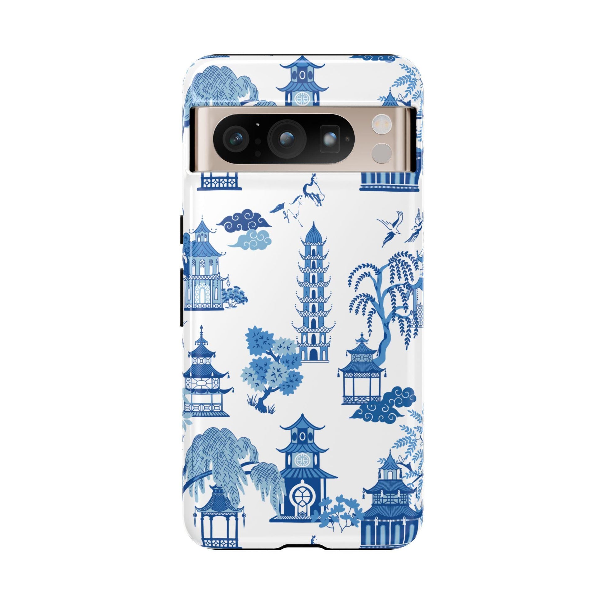 Tough Case Classic Blue and White Chinoiserie Phone Case for Android