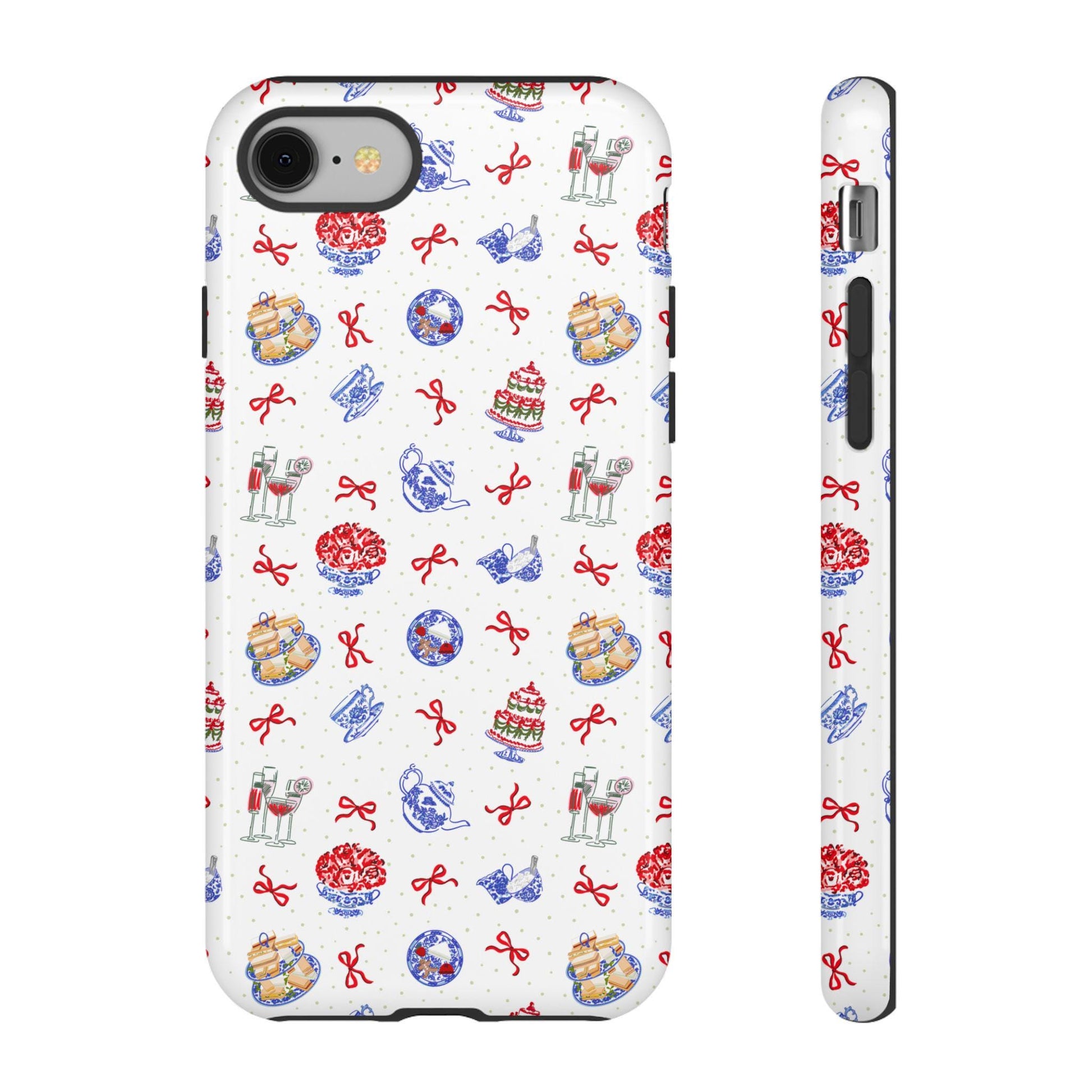 Christmas Tea Party Case for iPhone